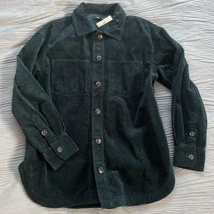 Madewell Corduroy Kentwood Oversized Shirt-Jacket
